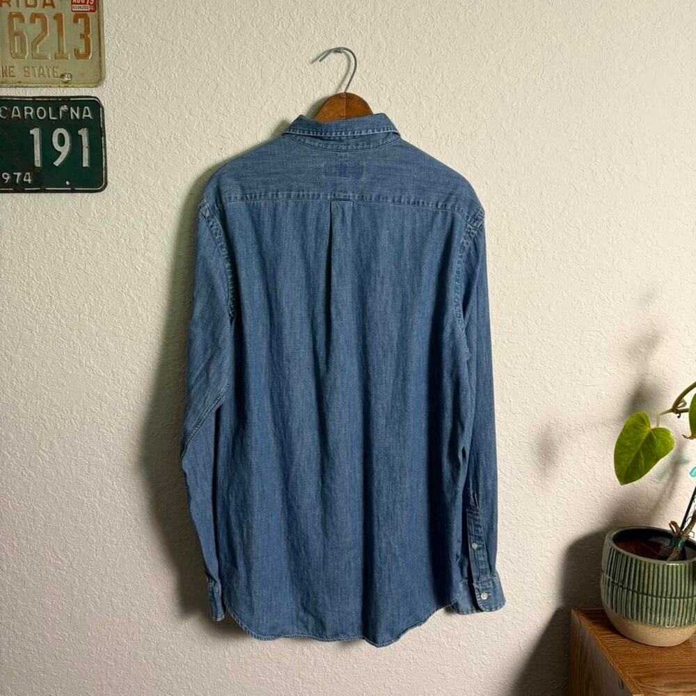 Polo ralph lauren denim button - Picture 3 of 6